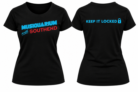MUSIQUARIUM with SOUTHEND – LIMITED EDITION OFFICIAL EVENT T-SHIRT! (WOMENS)